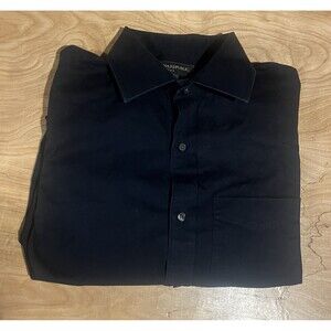 Banana Republic Blue Long Sleeve Shirt Mens 16 16.5 Size Large